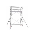 Matisère - echafaudage roulant alu - montage facile - hauteur de travail max 3. 90m - 7130022 Matisère - echafaudage roulant alu - montage facile - hauteur de travail max 3. 90m - 7130022