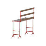 Matis�re - echafaudage t�lescopique 1. 20 � 2. 20m - longueur 3. 00m - garde - corps - kittr12 / 21epx3m ...