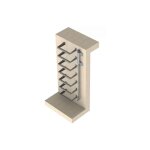Matis�re - echelle d'acc�s puits 10 �chelons - hauteur � franchir 2. 50m - ec - puits - ac - 250