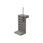 Matis�re - echelle d'acc�s puits 2 �chelons - hauteur � franchir 0. 50m - ec - puits - inox - 050