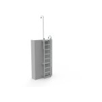 Matis�re - echelle d'acc�s puits - hauteur � franchir 1. 82 � 2. 10m - avec crosse - ec - puits - dr ...