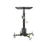 Matis�re - monte charge 125kg avec plateau pliant plein 750x440mm - ipn, poteaux, store banne, etc. - ...