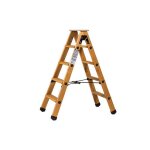 Matis�re - escabeau bois double acc�s - 2x8 marches - hauteur maximum 3. 35 - 683608