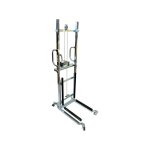 Matis�re - gerbeur manuel fourches charge max 150kg - roulettes pivotantes - 300707