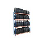 Rayonnage direct - grand rack à pneus 4 niveaux - module de départ : 2500x2000x400mm - rayopn / 4n / ... Rayonnage direct - grand rack à pneus 4 niveaux - module de départ : 2500x2000x400mm - rayopn / 4n / ...