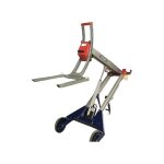 Matis�re - grue d'atelier semi �lectrique pour palette - crochet et fourches - hauteur 1550mm - charge ...