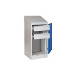 Matis�re - pupitre d'atelier fixe - 2 tiroirs - dimensions 500x500x1120mm - w030100006