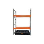 Matis�re - rack � palettes 2 niveaux - module de d�part - longueur 2070mm - 11462
