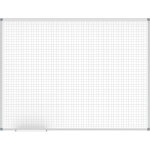Maul - tableau quadrill� standard, blanc, quadrillage 20 x