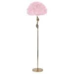 Mauro ferretti - lampadaire slim rose cm d. 50x165