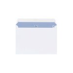 Bo�te de 500 enveloppes blanches 162 x 229 mm format c5 avec bande protectrice, sans fen�tre maxiburo ...