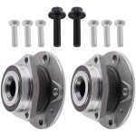 Maxpeedingrods - moyeu de roue jeu de roulements de roue avant for audi a3 8p1 2005 / 06 - 2012 / 08