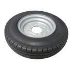Roue complte tubeless 4 trous avec jante 10'