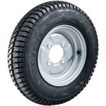 Roue complète tubeless 4 trous avec jante 10' Roue complète tubeless 4 trous avec jante 10'