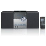 Mc - 150 syst�me st�r�o portable analogique et num�rique 22w noir, argent - cd radio (analogique et num�rique, ...