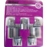 Mcgard - 4 vis 12x125 l235. 3 h17 plates - antivol de roues - 26002su