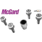 Mcgard - 4 vis - 12x125 - l24. 1 - h19 - conique - chrome - antivol de roues - 27170su Mcgard - 4 vis - 12x125 - l24. 1 - h19 - conique - chrome - antivol de roues - 27170su