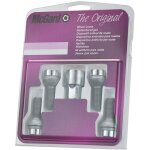 Mcgard - lot de 4 vis - 12x150 - l20. 6 - h17 - r12 - chrome - antivol de roues - 28176su