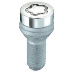 Mcgard - 4 vis - 14x150 - l30 - h17 - conique - chrome - antivol de roues - 27181su