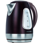 Mpm - mcz - 55 bouilloire �lectrique sans fil en acier inoxydable, 1, 7 litres, 2200w, sans bpa 2200w ...