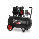 Mecafer - compresseur d'air mécafer power'n silent 50l 2hp 8bar avec 2 roues Mecafer - compresseur d'air mécafer power'n silent 50l 2hp 8bar avec 2 roues