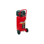 Mecafer - compresseur dair vertical 50 l sans huile 2cv 10 bars fifty