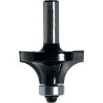 Fraise de dfonceuse carbure profils 1 / 4 rond guide  billes diamtre 22 mm, queue 8 mm - leman