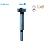 M�che � fa�onner en acier � fond plat pour bois classic � 30 � queue 8 long. 90mm