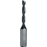 Mèche à tourillons carbure monobloc pour bois classic ø 3 long. 57 long. utile 25 sens l (gauche) Mèche à tourillons carbure monobloc pour bois classic ø 3 long. 57 long. utile 25 sens l (gauche)