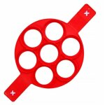 Mediawave store - moule en silicone � cr�pes pliable antiadh�sif sans bpa pour po�le et four