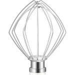 M�langeur sur socle inclin� pour fouet en fil d'acier inoxydable pour kitchenaid k45ww wp9704329 ksm150 ...