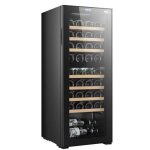 Melchioni vermentino 36 c dual refroidisseur de vin compresseur pose libre noir 36 bouteille(s)