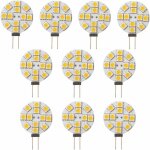Memkey - 10x ampoule led g4 non dimmable blanc chaud 2700k 180 � faisceau ampoule de lumi�re remplacement ...