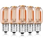 Memkey - 1w e14 ampoules led filament �quivalent 10w, t22 ampoule four hotte aspirante frigo lustre cristal, ...