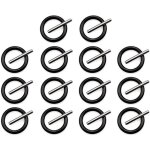Memkey - 28 pi�ces bague et joint pour cl� choc, o ring, lot goupilles & joints pour douilles 1 / 2', ...