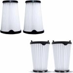 Lot de 4 filtres de rechange pour les aspirateurs aeg cx7 - 2 et electrolux ergorapido (aeg aef150, electrolux ...