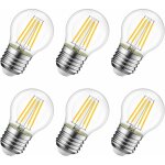 Memkey - 6w ampoule led filament e27 g45, equivalent � ampoule incandescence 60w, 806lm 2700k blanc chaud, ...