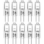 Memkey - ampoules halog�nes g4 10w 12v t3 jc type 2 broches de remplacement de base pour paysage sous ...