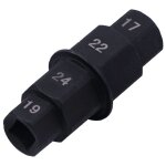 Memkey - axe de roue avant moto, cl� pour axe de roue, cl� pour axe de roue de moto, douille speciale ...