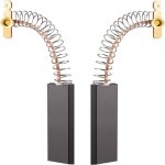 Memkey - brosses � charbon pour machine � laver � moteur �lectrique 12, 3 x 4, 8 x 35mm moteur brosses ...