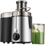 Centrifugeuse, 65 mm large bouche, 400 w extracteur  jus de fruits et legumes, extracteur de jus  froid ...