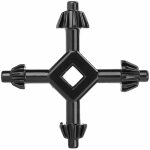 Cl� de mandrin de forets 4 en 1, cl� de mandrin perceuse, cl� en croix - de mandrin � 4 voies, cl� mandrin ...