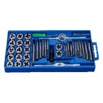 Memkey - coffret de tarauds et fili�res 40 pi�ces r�paration de filetage tarauds et forets m�triques