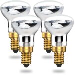 Memkey - lampe � lave 25w e14 r39 chaud ampoule � r�flecteur blanc chaud ses petite vis edison ampoule ...