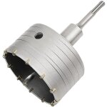 Memkey - scie � cloche tr�pan b�ton avec adaptateur sds plus 110 mm, pour brique b�ton ciment pierre ...