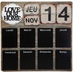 Memo filip tableau magnétique hebdomadaire 57x57cm ? atmosphera créateur d'intérieur Memo filip tableau magnétique hebdomadaire 57x57cm ? atmosphera créateur d'intérieur