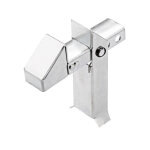 Mermier - arr�t de portail � axe r�glable zingue blanc m - 542003