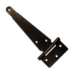 Penture anglaise 340 mm ? acier noir mat pour volets battants ? axe composite pour r�duction du bruit ...