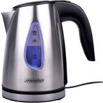 Mesko - ms1351 bouilloire �lectrique 1, 0 litre, cuve en acier inoxydable sans bpa 1630w argent