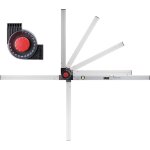 Bmi - appareil de mesure d'angle winkelstar plage de mesure 0 - 270 degr�s l. branche 80x60cm - 715 060 ...